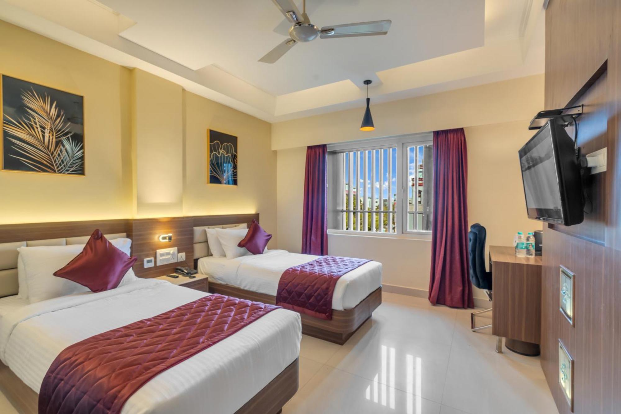 Park Avenue Hotel & Apartments Trichy Tiruchirappalli Buitenkant foto